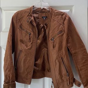 Brown Leather Jacket